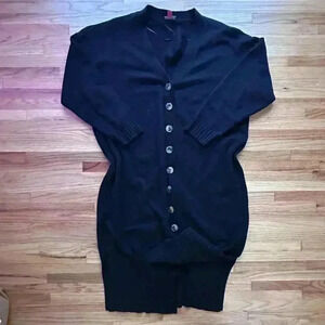 Vince Camuto Women's Duster Cardigan l SIZE 2XL l Black l Cozy Warm Fall Winter